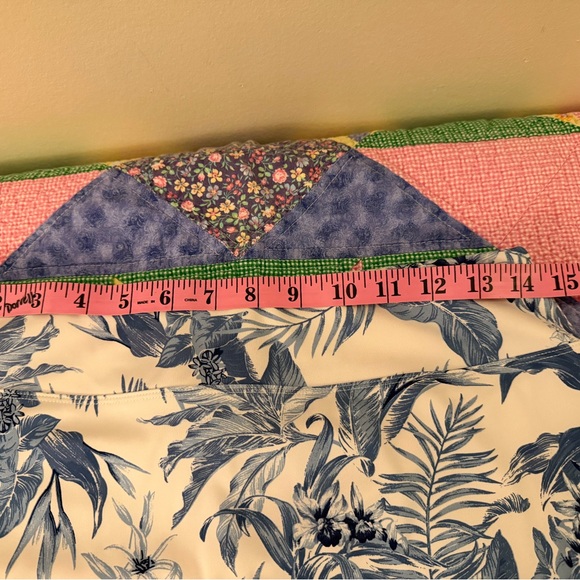 Tommy Bahama Tropical Blue and White Top and Skirt Set - Picture 10 of 11